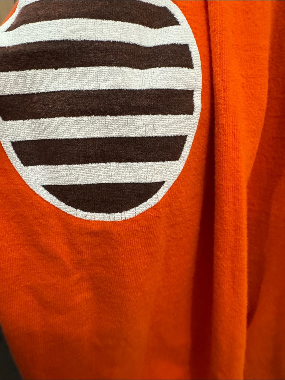 Vintage Sportswear Grunge Orange Long-Sleeve 'STATE' long sleeve M - Picture 11 of 12